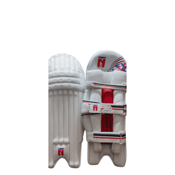 TNS Player Edition Cricket Batting Legguard (White)
